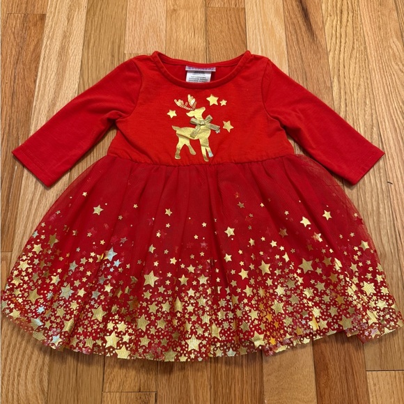 Blueberi Boulevard | Dresses | Blueberi Boulevard Red And Gold Seasonal ...